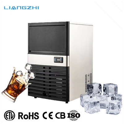 Aire de refrigeración 40 kg 24 horas LZ-80 Máquina de hielo limpio automático comercial para Nepal
