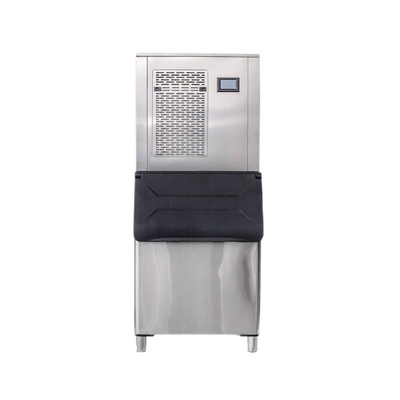 Panel de control de touchpad 300Kg/24H Máquina para hacer heladas industriales de 1700W