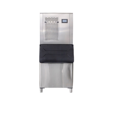 Panel de control de touchpad 300Kg/24H Máquina para hacer heladas industriales de 1700W