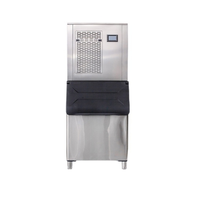 Panel de control de touchpad 300Kg/24H Máquina para hacer heladas industriales de 1700W