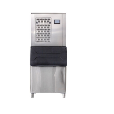 Panel de control de touchpad 300Kg/24H Máquina para hacer heladas industriales de 1700W