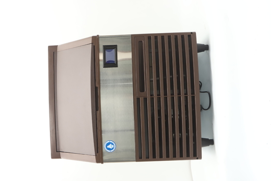 Fabricante automático de hielo de acero inoxidable LZ-150 con panel de control de touchpad y capacidad de 60