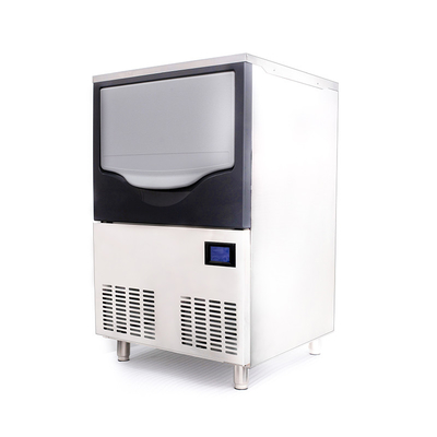 90Kg portátil de refrigeración de aire personalizado máquina de hielo creciente 680 * 690 * 1000 para su