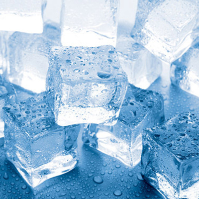 Acero inoxidable 40 kg Alta producción de agua del grifo o agua de botella aire-enfriador de cubo de hielo de fabricación de bloques de hielo máquinas