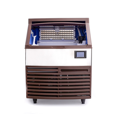 40kg/24Hr Compresor Embraco personalizado Aire de refrigeración Cubo de hielo Bloqueador de hielo cuadrado