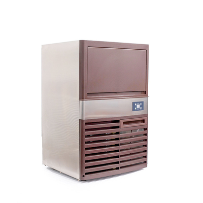 Fabricante de hielo de 40 kg/24 horas totalmente automático con almacenamiento de hielo de 20 kg y voltaje de 220 V