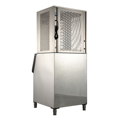 Máquina para hacer hielo de gran potencia con panel LCD avanzado y 465 kg de rendimiento
