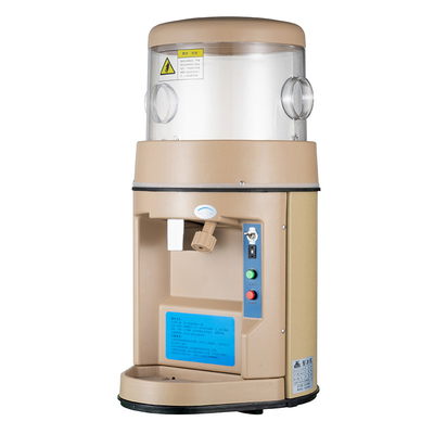 Máquina de afeitar hielo manual para fines comerciales con un volumen de contenedor de 8L