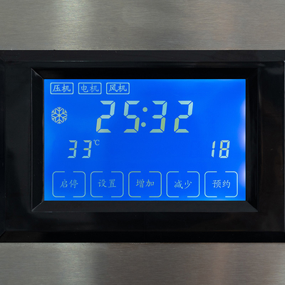 Producción de hielo de 36 kg en 24 horas LZ-80 Máquina de hacer hielo cilíndrico inteligente con diseño