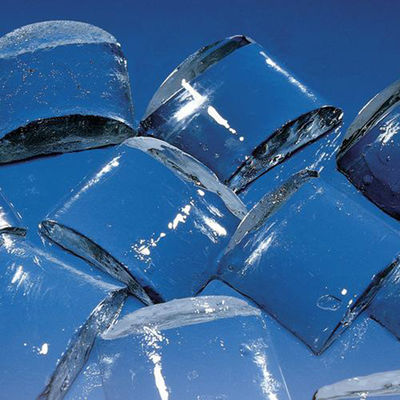 Capacidad de almacenamiento de hielo 200KG LZ-1000 Máquina de hielo comercial de cristal claro