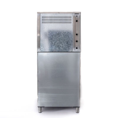 220Kg Diario de acero inoxidable máquina de hielo cubo 1650W potencia y 760 * 600 * 568mm dimensiones
