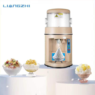 Función de hielo afeitado 8 kg/min LZ-168 Hawaiano fabricante de hielo industrial y triturador