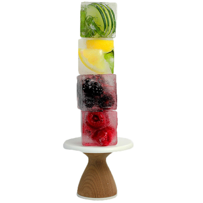 200 kg Máquina automática de hielo de bloque de cubo grande para la tienda de té KTV Bar Diseño inteligente