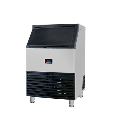 Máquina para hacer hielo granular de peso neto de 50 kg con capacidad de 60 kg/24 horas y almacenamiento de hielo de 30 kg