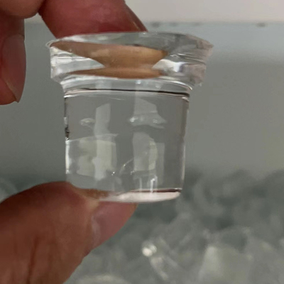 Capacidad de almacenamiento de hielo de 20 kg LZ-80 Máquina de hielo cilíndrica de cristal comercial para cócteles
