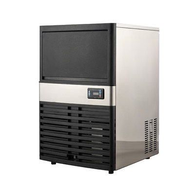 Disposición de calor por enfriamiento por aire Máquina eléctrica de hacer pequeños cubitos de hielo 220V para envío rápido