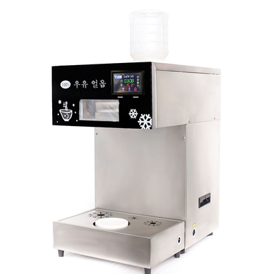 220Kg 24 horas Máquina de hielo de nieve de alta velocidad con rendimiento kg 220 y refrigerante R404a