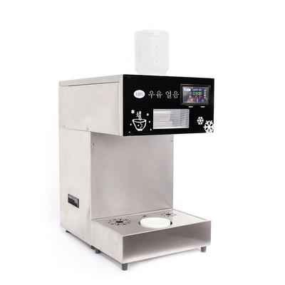 220Kg 24 horas Máquina de hielo de nieve de alta velocidad con rendimiento kg 220 y refrigerante R404a