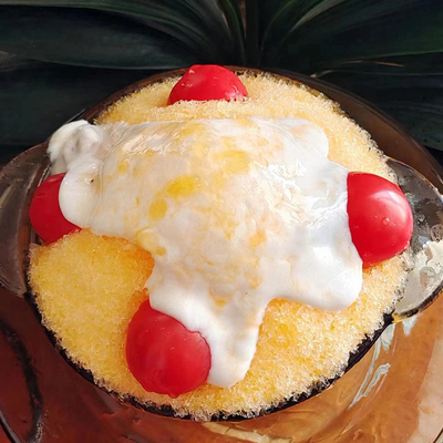 220Kg por día Potente Bingsu Leche Nieve Hielo Fabricante LZ-520 con 550g de capacidad de llenado