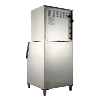 300kg 500kg 1000kg Corriente eléctrica directa máquina de hacer hielo en cubo para la tienda de bebidas frías