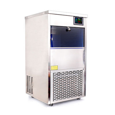 80Kg por día Potente restaurante forma de hielo hielo de lodo hielo de copo de nieve máquina de helado