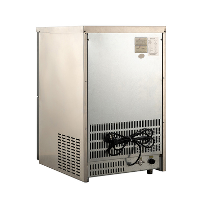 Corriente eléctrica 2.8A Máquina para hacer hielo de comida rápida 80 kg por día