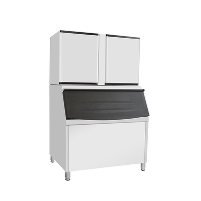 Fabricante de cubos de hielo eléctricos LZ-1500 con capacidad de almacenamiento de hielo de 500 kg y corriente eléctrica de 9.6A