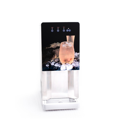 R404a Máquina eléctrica de cubos de hielo para refrigerantes con dispensador de agua y operación sencilla