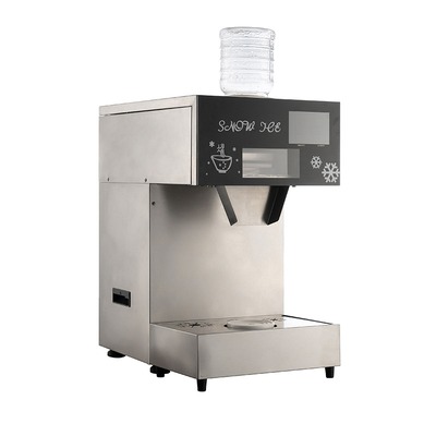 Máquina de hielo de cristal LZ-520 de 220 kg de rendimiento 1280W Nieve y hielo para Bingsu