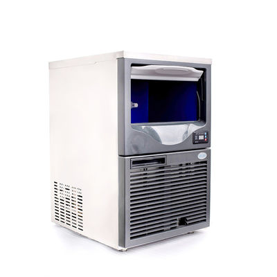 Máquina para hacer hielo de pellets comercial LZ-160 de 80 kg al día con corriente eléctrica de 2.8A