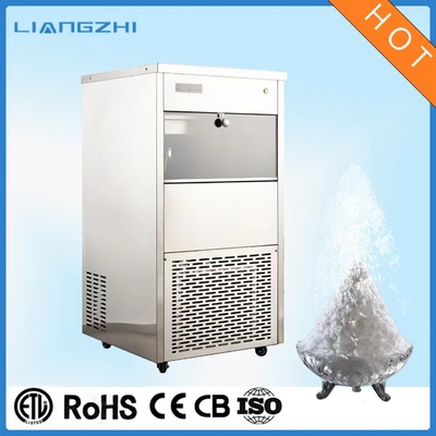 80Kg por día LZ-160 Equipo de cocina de acero inoxidable Copo de nieve máquina de hacer hielo 220V