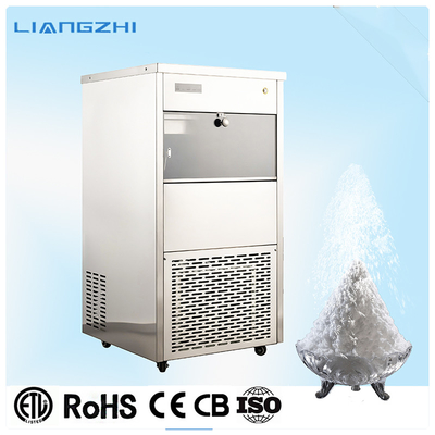 60kg Corriente eléctrica 2.8A LZ-120 Máquina de hacer hielo de copo de nieve comercial personalizada