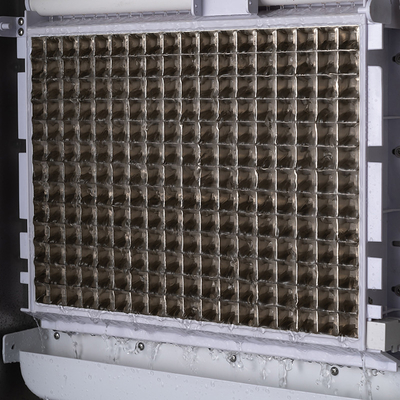680kg Voltagem 380V LZ-1500 Tipo de prensa de cristal Fabricante de cubos de hielo para diseño de ahorro de espacio