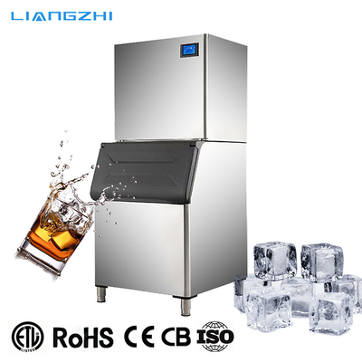 Certificación CE Gran fabricante de hielo en cubo para bebidas refrigerante R22 150kg 180kg 220kg