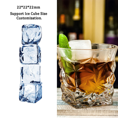 Máquina automática para hacer hielo en cubo con compresor KK 68kg 90kg 120kg Capacidad