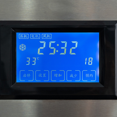 Máquina automática para hacer hielo en cubo con compresor KK 68kg 90kg 120kg Capacidad